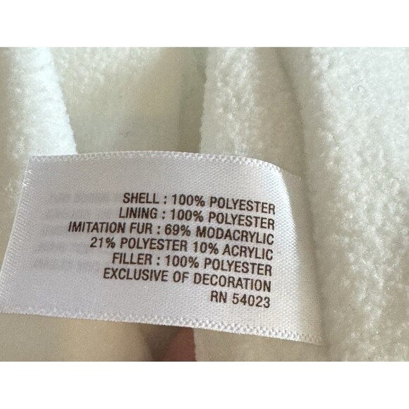 NWT Old Navy White Silver Polka Dot Baby Puffer Vest Size 3-6 Months Adorable - Picture 8 of 9